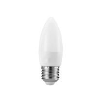 Lâmpada Led Vela Leitosa 2W 220V E27 Branco Frio