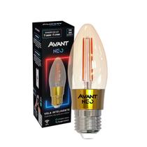 Lampada Led Vela Smart Inteligente 5w 1800K 2700K Colorido E27 110v 220v Ip20 Cod 290772476 Avant Neo