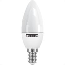 Lampada Led Vela Taschibra 3W 2700K Leitosa Tvl25