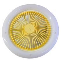 Lâmpada Led Ventilador Teto 36W Forte Controle Remoto E27