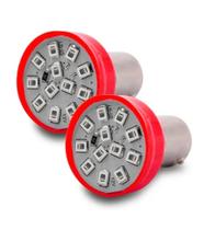 Lâmpada Led Vermelho 2 Pólos Smd Freio E Lanterna Par Lâmpada Led Vermelho 2 Pólos Smd Freio E Lanterna Par