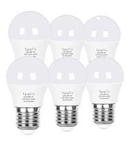 Lâmpada LED Vgogfly de 3 W (equivalente a 25 W) A15 Soft White 2700K, pacote com 6