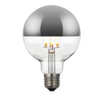 Lampada Led Vintage Filamento 6w G95 Espelhada Globo Ballon Bivolt Lampada Led Vintage Filamento 6w G95 Espelhada Globo Ballon Bivolt