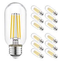 Lâmpada LED WinSaled T45 regulável 6W 2700K E26 120V 750lm, pacote com 12