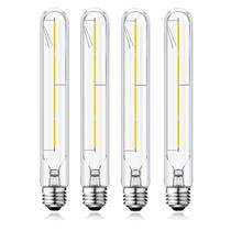 Lâmpada LED XININSUN T10 4W 400 lm 8,9 cm regulável E26, pacote com 4