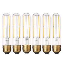 Lâmpada LED YFXRLIGHT regulável 4W T10 Vintage Style 4000K 400LM Lâmpada LED YFXRLIGHT regulável 4W T10 Vintage Style 4000K 400LM