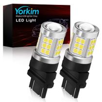 Lâmpada LED Yorkim 3157 6000K Xenon branca para luzes de carro