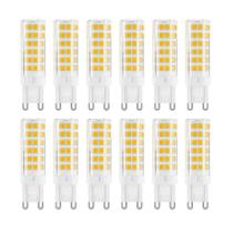 Lâmpada LED Yosenmi G9 7W 650LM 6000K AC 100-240V (pacote com 12)