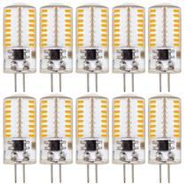 Lâmpada LED ZHENMING G4 3W 120V, regulável, branca quente, 3000K, pacote com 10 Lâmpada LED ZHENMING G4 3W 120V, regulável, branca quente, 3000K, pacote com 10