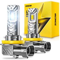 Lâmpada LED ZonCar H11 60000 lm branca para farol de neblina, kit com 2 unidades Lâmpada LED ZonCar H11 60000 lm branca para farol de neblina, kit com 2 unidades
