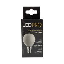 Lâmpada Ledpro Bolinha Dimerizavel G45 220V 2700K 4W E14 - Bella Iluminação - LPE1403G4527 Lâmpada Ledpro Bolinha Dimerizavel G45 220V 2700K 4W E14 - Bella Iluminação - LPE1403G4527