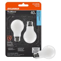 Lâmpada LEDVANCE SYLVANIA TruWave 40W A15 Daylight, pacote com 2