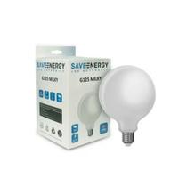 Lâmpada Leitosa G125 Fil Milky 8w Bivolt 2400k Save Energy