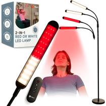 Lâmpada LifePro de Terapia com Luz Vermelha 108/216 LEDs com Cabeça Dupla
