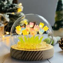 Lâmpada LOGAZOO Tulip Night Light Glass Dome 10cm