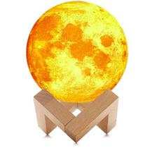 Lâmpada Lua 3D Umidificador Aromaterapia LED Branco Lâmpada Lua 3D Umidificador Aromaterapia LED Branco