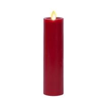 Lâmpada Luminara Classic Slim Flameless LED Candle Burgundy 5x20cm