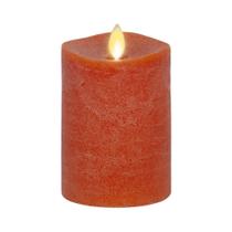 Lâmpada Luminara Pillar Candle 7,6x11 cm LED laranja queimado Lâmpada Luminara Pillar Candle 7,6x11 cm LED laranja queimado