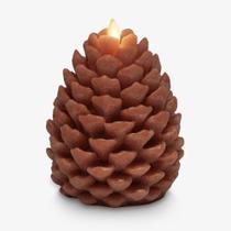 Lâmpada Luminara Pinecone Flameless Candle Adobe 12x15 cm Lâmpada Luminara Pinecone Flameless Candle Adobe 12x15 cm