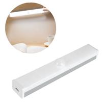 Lâmpada Luminária Barra Led Sensor Presença S/ Fio Recarregável USB Closets Armários Luz De Emergência Nichos