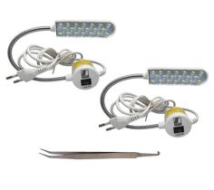 Lampada Luminária De Led Maquina Reta Overlock Interloque