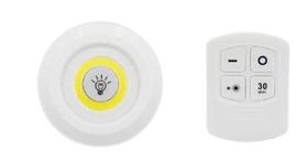 Lampada Luminaria Led Spot Sem Fio Com Controle Remoto