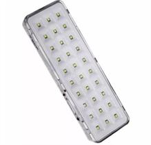 Lâmpada Luminária Luz Emergência Recarregável 30 Leds Bivolt