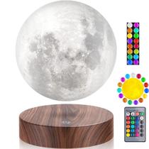 Lâmpada lunar levitante VGazer 3D 16 cores Floating Spinning Lâmpada lunar levitante VGazer 3D 16 cores Floating Spinning