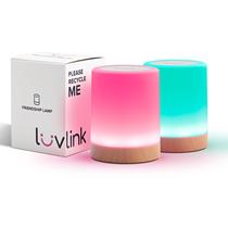 Lâmpada LuvLink Friendship Lamp v2.0 WiFi Touch, conjunto de dois