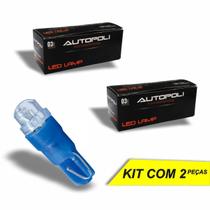 Lâmpada Luz de Painel Porta Luvas Autopoli LED Esmagadinha Azul 12V 0,9W - 2 Peças Lâmpada Luz de Painel Porta Luvas Autopoli LED Esmagadinha Azul 12V 0,9W - 2 Peças