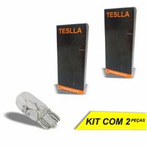 Lâmpada Luz de Placa Freio Painel Lanterna Porta Luvas W5W Teslla Halógena 12V 5W 3200K - 2 Peças Lâmpada Luz de Placa Freio Painel Lanterna Porta Luvas W5W Teslla Halógena 12V 5W 3200K - 2 Peças