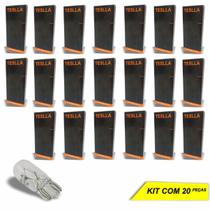 Lâmpada Luz de Placa Freio Painel Lanterna Porta Luvas W5W Teslla Halógena 12V 5W 3200K - 20 Peças Lâmpada Luz de Placa Freio Painel Lanterna Porta Luvas W5W Teslla Halógena 12V 5W 3200K - 20 Peças