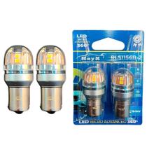 Lâmpada Luz de Ré 1156 BA15S 1 Polo Micro Advanced 360 Branca 12V 24V
