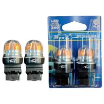 Lâmpada Luz de Seta Pisca T25 3156 Micro Advanced 360 Âmbar 12V 24V