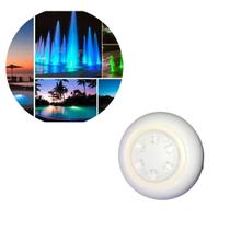 Lâmpada Luz Luminária Redonda Colorida 9W Diâmetro 9,5Cm 12V