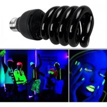 Lâmpada Luz Negra Espiral 36W 110V-127V - rosca E27 Lâmpada Luz Negra Espiral 36W 110V-127V - rosca E27