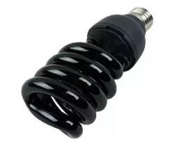 Lâmpada Luz negra fluorescente efeito Neon bocal E27 36w 127v