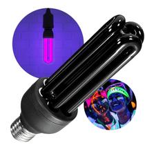 Lâmpada Luz Negra Led Fluorescente 36w 220V Iluminação Interna Com Efeito Neon Para Festas Discoteca Lâmpada Luz Negra Led Fluorescente 36w 220V Iluminação Interna Com Efeito Neon Para Festas Discoteca