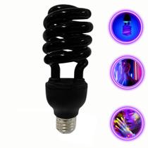 Lâmpada Luz Negra Neon Uv Ultra-violeta 110v Super Decoração Casa, Quarto, Festas, Balada TB0472