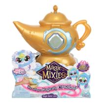 Lâmpada Mágica Gênio Pelúcia Azul Magic Mixies Genie Lamp Luz Som - CANDIDE