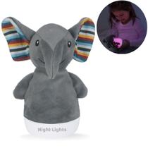 Lâmpada Mágica Luminaria de Mesa Luz 7 Cores Infantil Quarto Bebê Iluminação LED