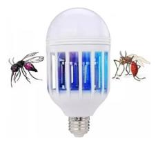 Lampada Mata Mosquito Multifuncional Com Luz 15w Led Mosca