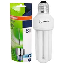 Lâmpada Mini Compacta 3-U 10w 220V E27 Branco Frio