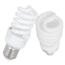 Lâmpada Mini Compacta Espiral 9w 127v E27 Branco Frio