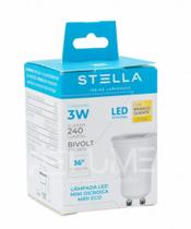 Lâmpada mini dicroica (mr11) eco 3w - stella sth8513