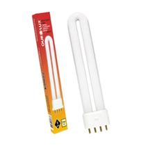 Lâmpada Mini Fluorescente 9W 4 Pinos Branca Morna 01404 Ourolux - Toplux iluminação Lâmpada Mini Fluorescente 9W 4 Pinos Branca Morna 01404 Ourolux - Toplux iluminação