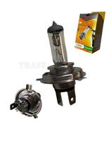 Lampada Moto Farol H4 Halogena 35w Cristal Biodo Universal