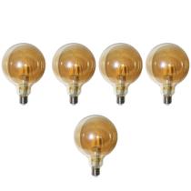 Lampada Multifilamento 30W Led Kit 5 Unidades 380lm Iluminaçao Vintage Retro Decorativo - LEVA PRA MALHAR