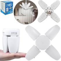 Lampada multifuncional de led ventilador 18w 6500k branca fria bivolt - POP