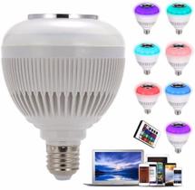 Lampada Musical Led com Caixa de Som Bluetooth 3w Mp3 Musica - Hones Lampada Musical Led com Caixa de Som Bluetooth 3w Mp3 Musica - Hones